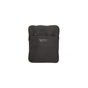 Geanta crossbody cu aplicatie logo