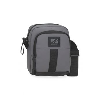 Geanta crossbody cu buzunare cu fermoar