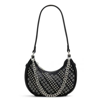 Geanta crossbody cu lant decorativ Nolia