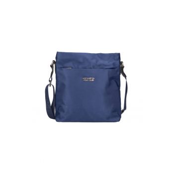 Geanta crossbody cu logo discret