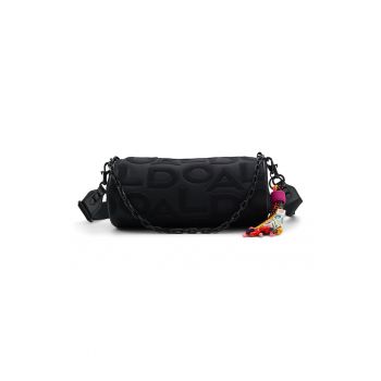 Geanta crossbody cu logo in relief Eviebarrel