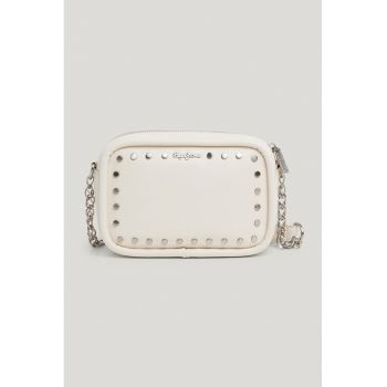 Geanta crossbody cu nituri Brianae