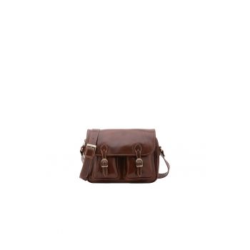 Geanta crossbody de piele