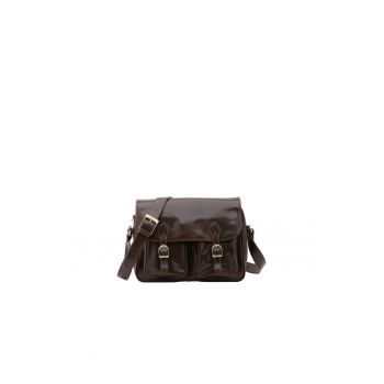 Geanta crossbody de piele