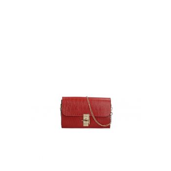 Geanta crossbody de piele