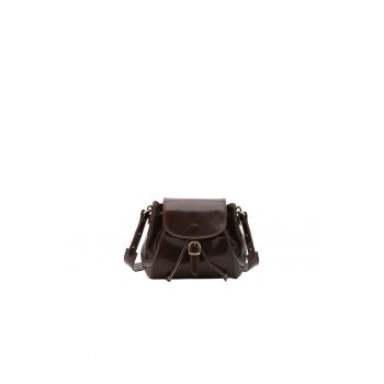 Geanta crossbody de piele cu bareta ajustabila