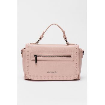 Geanta crossbody de piele ecologica cu logo
