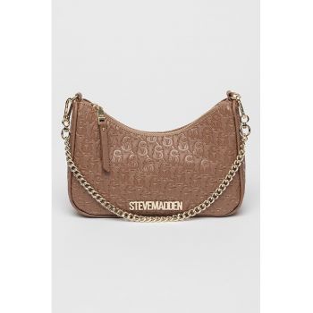 Geanta crossbody de piele ecologica cu logo Bvice-E