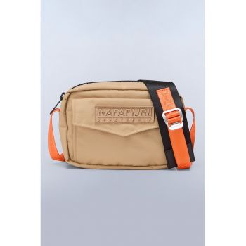 Geanta crossbody din material textil cu buzunar frontal cu clapa Morra