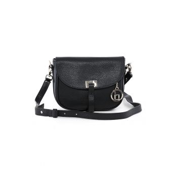 Geanta crossbody din piele cu bareta detasabila