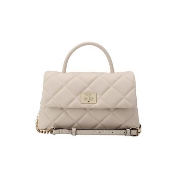 Geanta crossbody din piele ecologica cu aspect matlasat