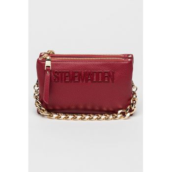 Geanta crossbody din piele ecologica cu logo Nicco