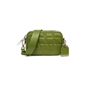 Geanta crossbody matlasata din piele Narcisia