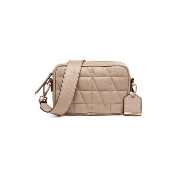 Geanta crossbody matlasata din piele Narcisia