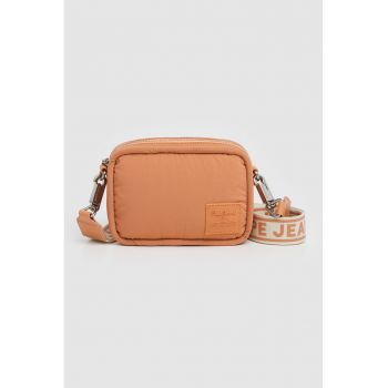 Geanta crossbody textila cu bareta ajustabila Brianae