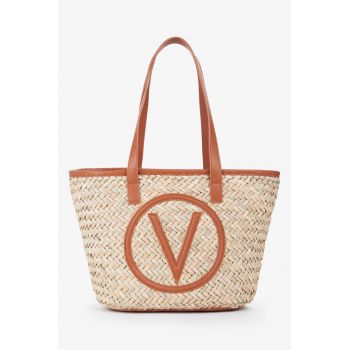 Geanta shopper cu model impletit