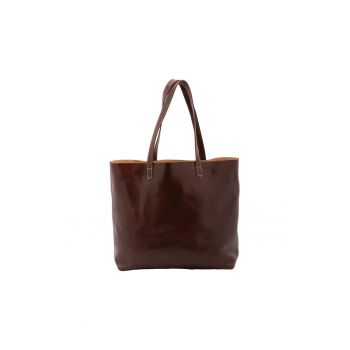 Geanta shopper de piele