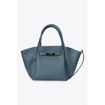 Geanta shopper din piele