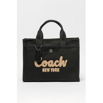 Geanta tote din material textil cu logo brodat Cargo