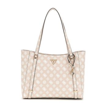 Geanta tote din piele ecologica cu model monograma Erica Elite Eco