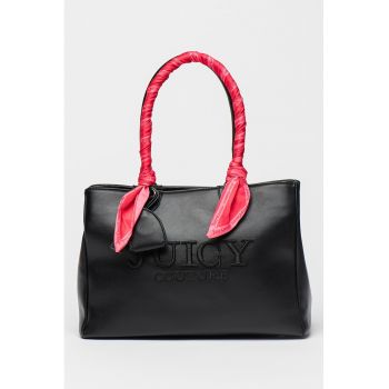Set de geanta shopper din piele ecologica si etui Gabrielle