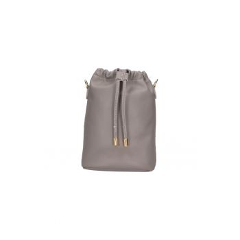 Geanta bucket de piele