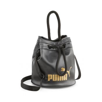 Geanta bucket de piele ecologica cu logo Core Up