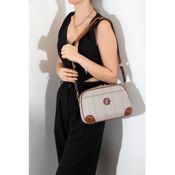 Geanta crossbody cu bareta detasabila