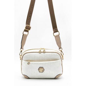 Geanta crossbody cu logo -