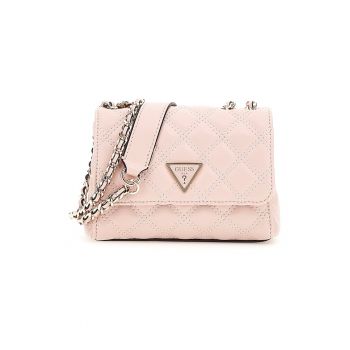 Geanta crossbody de piele ecologica cu aspect matlasat Spark