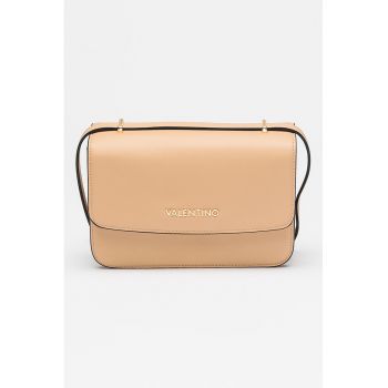 Geanta crossbody de piele ecologica cu clapa