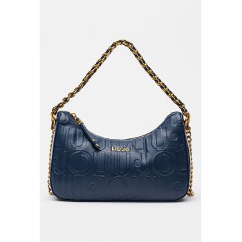 Geanta crossbody de piele ecologica cu logo Adonide