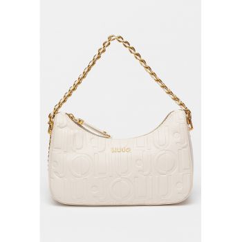 Geanta crossbody de piele ecologica cu logo Adonide