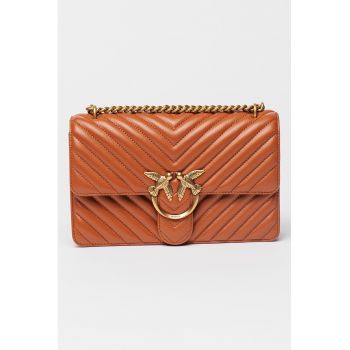 Geanta crossbody de piele Love One Classic