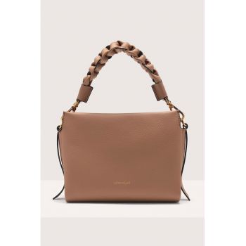 Geanta crossbody din piele cu aspect granulat Boheme Grana