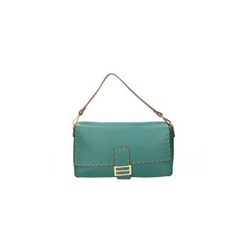 Geanta crossbody din piele cu bareta detasabila