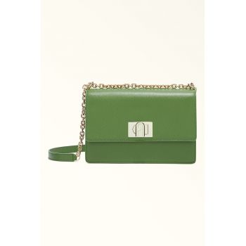 Geanta crossbody din piele cu bareta din lant 1927