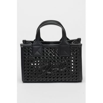 Geanta crossbody din piele ecologica cu bareta detasabila Skuare