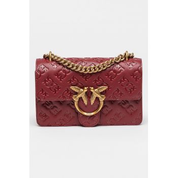 Geanta crossbody mica de piele Love