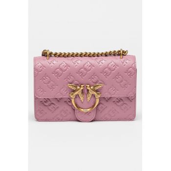 Geanta crossbody mica de piele Love