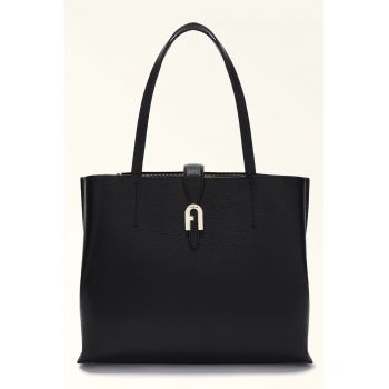 Geanta de piele cu bareta de umar Sofia - 46974