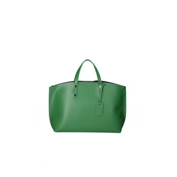 Geanta shopper din piele