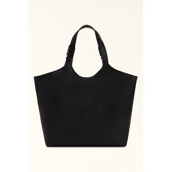 Geanta tote din piele cu manere ajustabile Flow