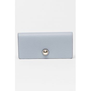 Portofel din piele cu clapa Sfera Continental