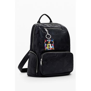Rucsac din piele ecologica cu buzunare multiple