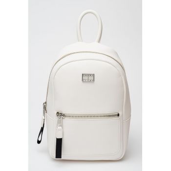 Rucsac din piele ecologica cu detaliu logo Dome