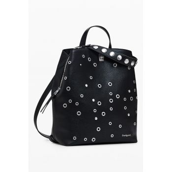 Rucsac din piele ecologica cu model perforat