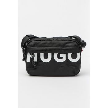 Geanta crossbody cu impriemu logo Shaun