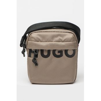 Geanta crossbody cu imprimeu logo Shaun