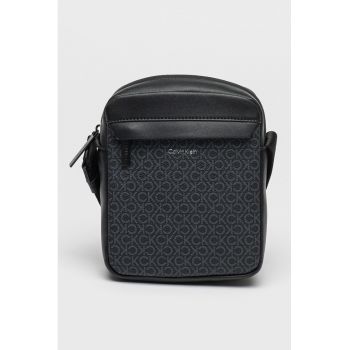 Geanta crossbody cu model logo